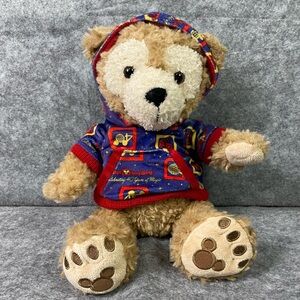 Disney Parks Duffy the Disney Bear Plush 16" with Walt Disney World 40th Hoodie